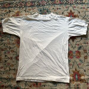 Men's White Classic Crewneck T-Shirt